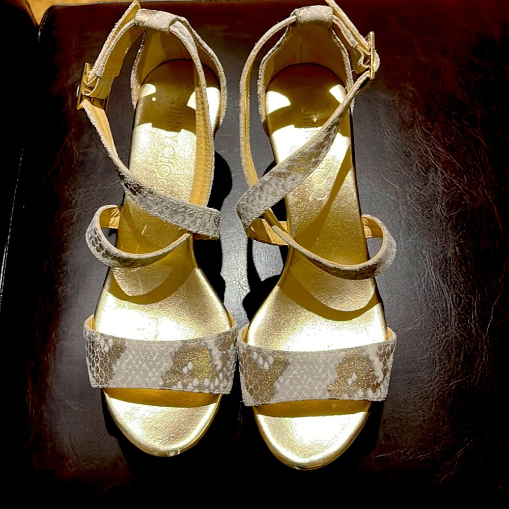 Jimmy Choo platform sandals
